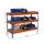 Simonrack Werkbank SIMONWORK BASIC 3 orange, blau 120,0 x 60,0 x 90,0 cm