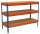 Simonrack Werkbank SIMONWORK BASIC 3 orange, blau 120,0 x 90,0 x 90,0 cm