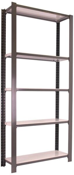 Simonrack Schwerlastregal OFFICCLICK 5 8435104916148 grau, weiß 90,0 x 30,0 x 21  ( 8435104916148 )