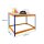 Simonrack Werkbank SIMONWORK BASIC 1 orange, blau 210,0 x 60,0 x 90,0 cm