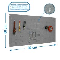 Simonrack Lochwand PANELCLICK 3,5 x 90,0 x 60,0 cm, 1 St.