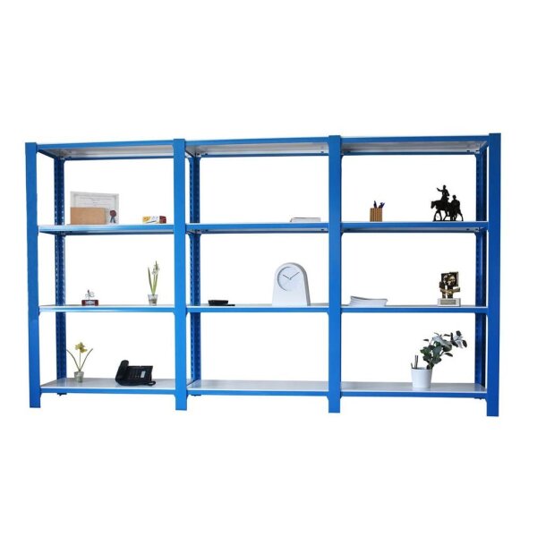 Simonrack Schwerlastregal OFFICCLICK 4 8435104998458 blau, weiß 270,0 x 30,0 x 1  ( 8435104998458 )