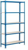 Simonrack Schwerlastregal SIMONCLICK SUPERPLUS 5 8435104937044 blau, weiß 110,0 x 50,0 x 200,0 cm