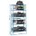 Simonrack Schwerlastregal SIMONCLICK SUPERPLUS 5 8435104937044 blau, weiß 110,0 x 50,0 x 200,0 cm