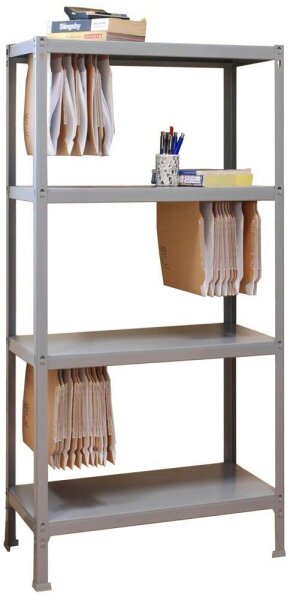 Simonrack Schwerlastregal FILECLICK MINI 4 8435104939352 grau 80,0 x 36,0 x 160,0 cm