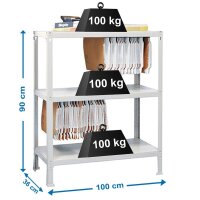 Simonrack Schwerlastregal FILECLICK PLUS 3 8435104939406...