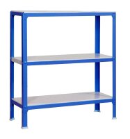 Simonrack Schwerlastregal SIMONHOME CLICK COLOR PLUS 3 8435104940259 blau, weiß   ( 8435104940259 )