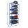 Simonrack Schwerlastregal SIMONCLICK 6 8435104953907 blau, weiß 90,0 x 40,0 x 250,0 cm