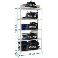 Simonrack Schwerlastregal MADERCLICK 5 8435104974612...