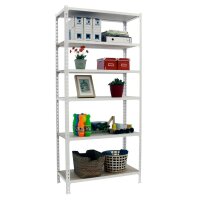 Simonrack Schwerlastregal MADERCLICK 6 8435104975244 weiß, braun 90,0 x 40,0 x 250,0 cm