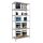 Simonrack Schwerlastregal MADERCLICK 6 8435104975244 weiß, braun 90,0 x 40,0 x 250,0 cm
