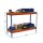 Simonrack Werkbank SIMONWORK BASIC 2 orange, blau 150,0 x 75,0 x 90,0 cm