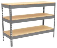 Simonrack Werkbank SIMONWORK BASIC 3 grau 120,0 x 60,0 x 90,0 cm