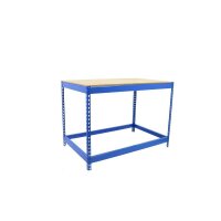 Simonrack Werkbank SIMONWORK BASIC 1 blau 210,0 x 60,0 x 90,0 cm