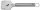 WMF Glasschaber Profi Plus silber, 1 St.