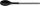 WMF Kochlöffel Gourmet Edelstahl schwarz, silber, 1 St.
