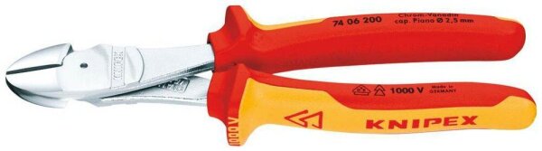 KNIPEX Kraft-Seitenschneider VDE 74 06 180