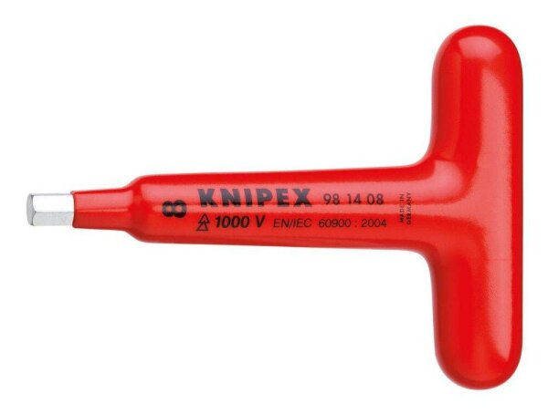 KNIPEX Sechskant-Schraubendreher VDE 8 mm 98 14 08, 1 St.