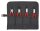 KNIPEX Sicherungsringzangen-Set 00 19 56, 4-tlg., 1 Set