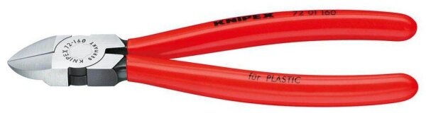KNIPEX Seitenschneider für Kunststoff 72 01 160