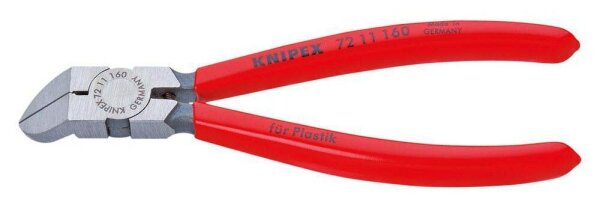 KNIPEX Seitenschneider  45° für Kunststoff 72 11 160