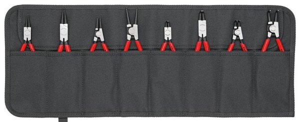 KNIPEX Sicherungsringzangen-Set 00 19 58 V01, 8-tlg., 1 Set