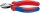 KNIPEX Kraft-Seitenschneider X-Cut 73 02 160