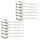 solex® Espressolöffel TM 80 silber, 12 St.