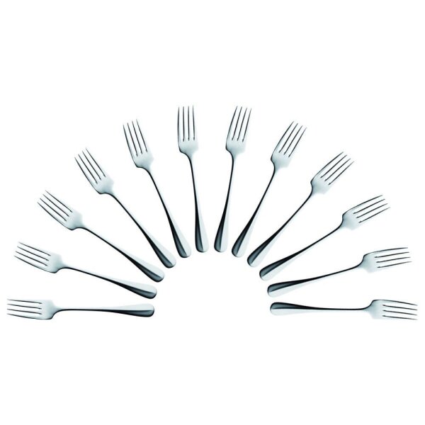 solex® Gabeln Baguette silber, 12 St.