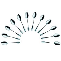 solex® Dessertlöffel Baguette silber, 12 St.
