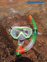 SCHILDKRÖT® Schnorchelset Junior Bermuda Gr. S/M grün, 1 St.