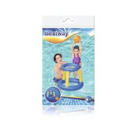 Bestway® Wasser-Basketballkorb mit Ball mehrfarbig