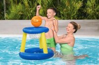 Bestway® Wasser-Basketballkorb mit Ball mehrfarbig