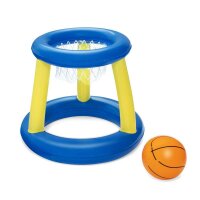 Bestway® Wasser-Basketballkorb mit Ball mehrfarbig