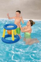 Bestway® Wasser-Basketballkorb mit Ball mehrfarbig