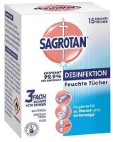 SAGROTAN® Desinfektionstücher DESINFEKTION...