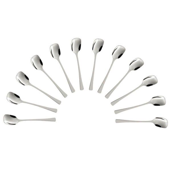 12 solex® Eislöffel Karina silber  ( 121132 )