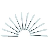 solex® Buttermesser Karina silber, 12 St.