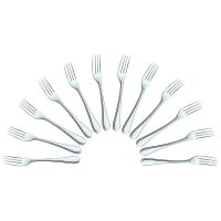 solex® Gabeln Selina silber, 12 St.
