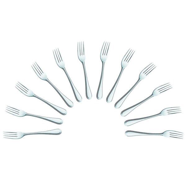 solex® Dessertgabeln Selina silber, 12 St.