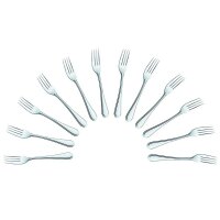 solex® Dessertgabeln Selina silber, 12 St.