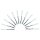 solex® Messer Selina silber, 12 St.