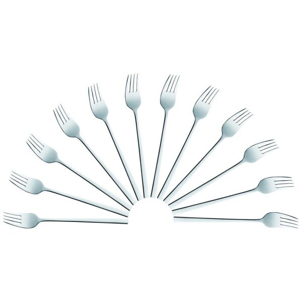 solex® Gabeln Helena silber, 12 St.