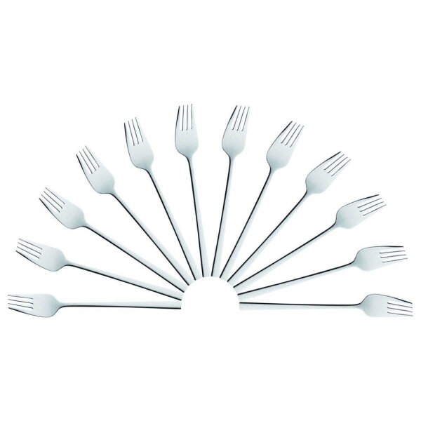 solex® Kuchengabeln Helena silber, 12 St.