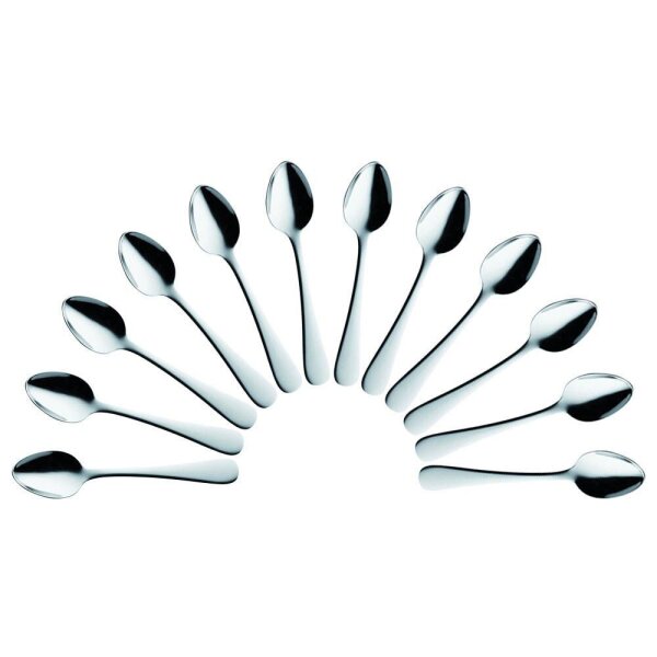 solex® Espressolöffel Julia silber, 12 St.