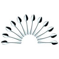 solex® Espressolöffel Julia silber, 12 St.