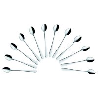 solex® Langstiellöffel Julia silber, 12 St.