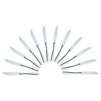 solex® Messer Julia silber, 12 St.