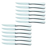 solex® Steakmesser Julia silber, 12 St.
