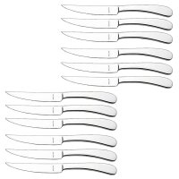 solex® Steakmesser Julia silber, 12 St.